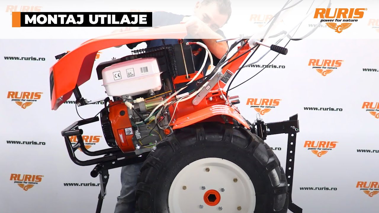 Мотофреза Ruris 913ACC Видео 7