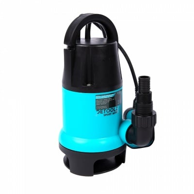 ПОТОПЯЕМА ПОМПА ЗА МРЪСНА ВОДА DETOOLZ DZ-P114 1,25 ЦОЛА