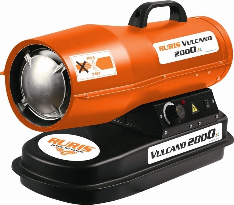 ОТОПЛИТЕЛ С ДИРЕКТНО ГОРЕНЕ RURIS VULCANO 2000 Снимка 1