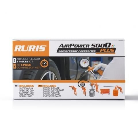 Комплект аксесоари за компресор Ruris AirPower 5000 PLUS Снимка 1