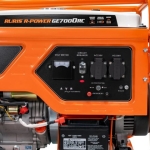 Генератор RURIS R-Power GE 7000 RC – 6500W, 13 к.с., дистанционно управление, колела
